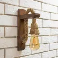 Светильник деревянный настенный NUMENOR WALNUT E27 цвет орех