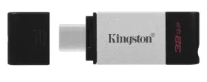 Kingston Флешка 32Gb Kingston USB3.2 DataTraveler 80 (DT80/32GB)