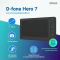 Видеодомофон для квартиры и частного дома D-fone Hero 7, черный