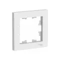 Рамка Schneider Electric AtlasDesign одноместная универсальная белая (комплект из 20 шт)