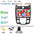 2 Din Android 15 автомобильный радиоприемник мультимедийный видеоплеер навигация GPS для Kia forte Cerato 2 TD 2008-2013 4G Carplay головное устройство, 4G-64G 1080P CAM