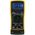 Мультиметр WHDZ DT4300A, цифровой, подсветка, IP52, питание от 1 элемента, жёлтый