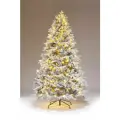Ель искусственная Никка Заснеженная с освещением 155 см
