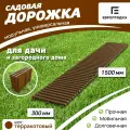 Садовая дорожка Еврогрядка 1.5 м х 0.3 м цвет: терракот