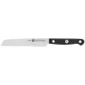 Нож ZWILLING Gourmet 130мм, универсальный, нержавеющая сталь, пластик, серрейторная заточка