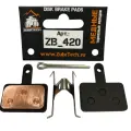 Медные тормозные колодки ZubrTech ZB_420 на электросамокаты и велосипеды Yokamura Raptor, Falcon Zero 10X, Shimano B01S