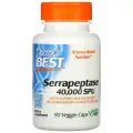 Doctor's Best Serrapeptase, Серрапептаза 40000 SPU 90 вегетарианских капсул