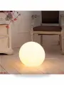 Напольный светильник шар 35 см, пластик, LED 10 Вт, теплый свет