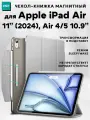 Чехол книжка ESR Ascend Trifold Case для Apple iPad Air 11 (2024) / Air 5 / Air 4 10.9 - серый