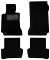 Коврики в салон Klever Standard MERCEDES-BENZ C-Class W204 АКПП 2006-2011, 2011-2015, сед, 4 шт. (текстиль) / Мерседес Бенц С класс