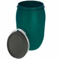 Бочка Beginia 127 л пластик цвет зеленый
