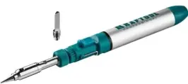 KRAFTOOL SolderPro 70A набор 3-в-1, газовый паяльник, горелка, фен, 30-70 Вт, 1300°С
