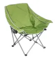 Кресло складное 120 кг (ст. труба д19) зеленый ромб, с чехлом (T-N-251-GR) NISUS (Тонар) (0)