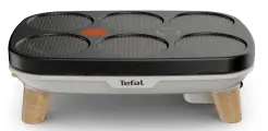 Блинница Tefal Crepier Gourmet PY900D12, антипригарное покрытие, 6 блинов