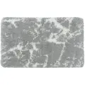 Коврик IDDIS D02M580I12, 50x80 см, 80х50 смдля ванной комнаты, серый/белый