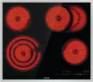 Варочная поверхность Gorenje ECS646BXE черный, независимая установка, материал поверхности стеклокерамика
