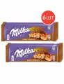 Шоколад молочный Milka мммах арахис-карамель 270г 6шт