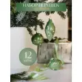 Елочные игрушки новогодние украшения набор 12шт