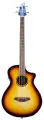 Электроакустическая бас-гитара Breedlove Discovery S Concert Edgeburst Bass CE
