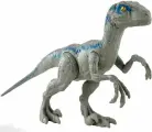 Фигурка динозавра Mattel/ Мир Юрского периода Велоцираптор Голубой/GFD40