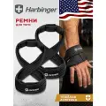Ремни (лямки) для становой тяги в форме восьмерки 8 Harbinger S / M