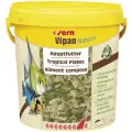 Sera корм для рыб основной в хлопьях VIPAN NATURE, крупные хлопья, 21000 мл, 4 кг