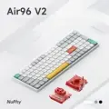 NuPhy Клавиатура беспроводная Air96 V2 Cowberry Switch, (NuPhy Cowberry Switch), белый