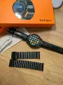 Мужские смарт часы браслет и кожаный ремешок GX3MAX