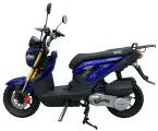Скутер VMC NAKED BY49QT-5A 150 куб. см. (49 см3) синий (схож с Honda Zoomer) сигнализация/без постановки на учет в ГАИ