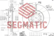Диск Тормозной SEGMATIC арт. SBD30093010