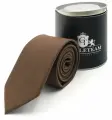 Галстук GENTLETEAM, коричневый