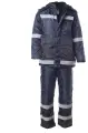 Костюм рабочий мужской утепленный Спрут Метео 52-54 рост 170-176 см темно-синий/черный