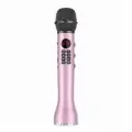 Беспроводной караоке-микрофон L-598 9W, розовый