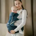 Эргорюкзак для новорожденных кенгуру слинг универсальная переноска 3 в 1 с хипситом BABYROX Premier