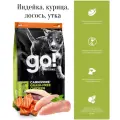 GO! Беззерновой для щенков всех пород 4 вида мяса: индейка, курица, лосось, утка (GO! CARNIVORE GF Chicken,Turkey + Duck Puppy Recipe DF), 10 кг 10 кг
