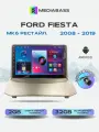 Магнитола Ford Fiesta 2008-2019, 2/32ГБ, Форд Фиеста + Переходная рамка / андроид магнитола