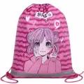 Мешок для обуви BRAUBERG KIDS, светоотражающая полоса, 46х36 см, Anime style, 272391, - Комплект 2 шт.(компл.)