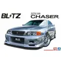 Сборная модель Машинка Aoshima#79 1/24 Blitz Toyota JZX100 Chaser TourerV 1996 car model kit