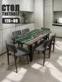 Стол кухонный обеденный прямоугольный дизайнерский лофт THETABLE 120х80 4.10/3.1