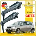 Дворники Hyundai Getz TB Хендай Гетц хэтчбек 5 дв. 2002 2003 2004 2005 Щетки стеклоочистителя бескаркасные автомобильные к-т 2 шт, 550мм-350мм