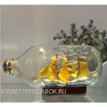 Корабль в бутылке Мystery 19cm