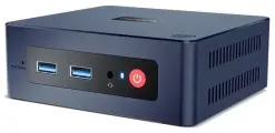 Неттоп Beelink Mini S, Intel Celeron N5095, DDR4 8Gb, SSD 128Gb, Intel UHD Graphics, Windows 11 Pro, 36 Вт, синий