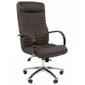 Кресло Chairman 480 CHAIRMAN, регулировка высоты, экокожа, коричневое