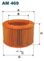 Фильтр воздушный Suzuki SJ 413/Samurai 1.3i 84-90 Filtron арт. AM469