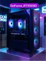 Игровой компьютер (системный блок) Intel Core i5-14400F 10 ядер/ RTX5060/ 32GB /SSD 1000Gb /750W