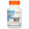 Doctor`s Best Fully Active B-12 1500 мкг (Активный витамин B12) 180 вег капсул (Doctor's Best)