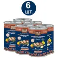 Влажный корм для собак, Solid Natura Holistic, перепёлка, упаковка 6 шт х 340 г