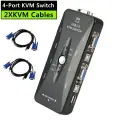 WvvMvv 4-портовый KVM-переключатель USB 2.0 VGA, Product C