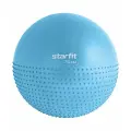 Фитбол полумассажный STARFIT Core GB-201 75 см, антивзрыв, синий пастель