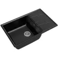 Мойка кухонная GranFest Vertex GF-V-780L черная